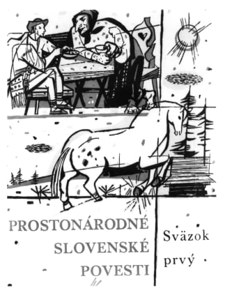Titulný list Prostonárodných slovenských povestí